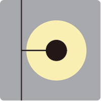 Icon for 圆管-壁灯